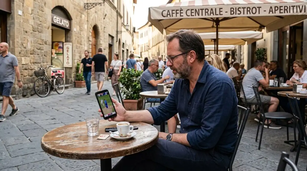 Connessione mobile per lo streaming di cricket live