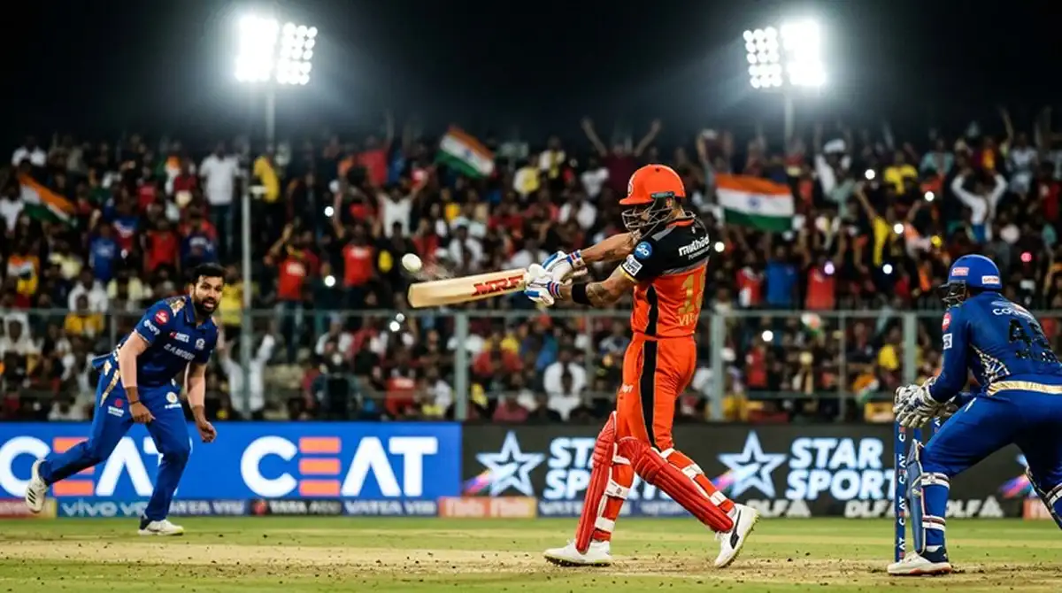 Death overs in un T20 di cricket con battitori in attacco