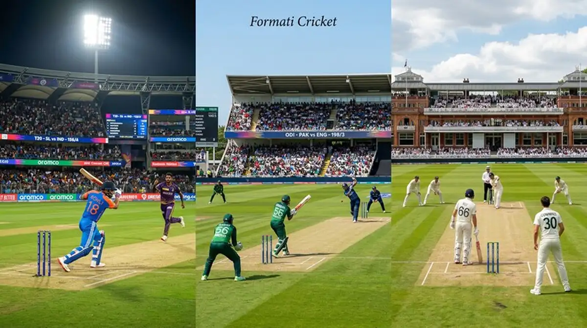 Formati del cricket T20 ODI e Test e il loro impatto sulle scommesse live