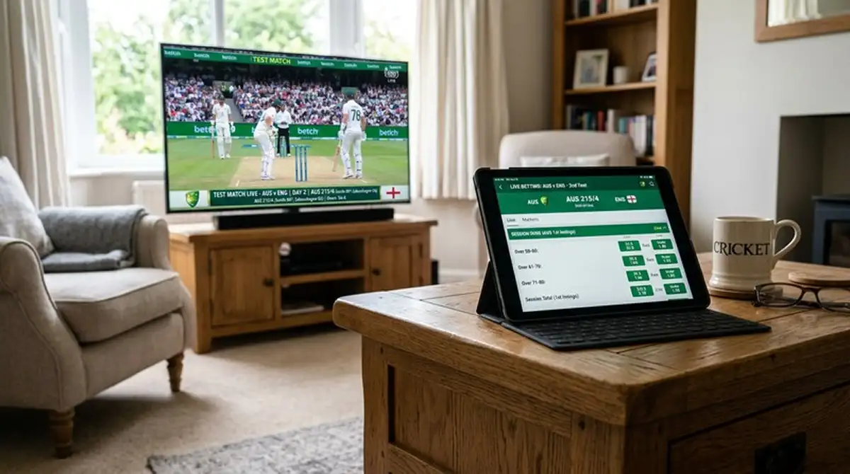 Session betting durante un Test match delle Ashes