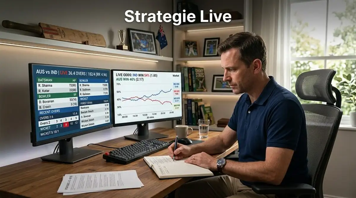 Strategie per le scommesse live sul cricket con analisi dati in tempo reale